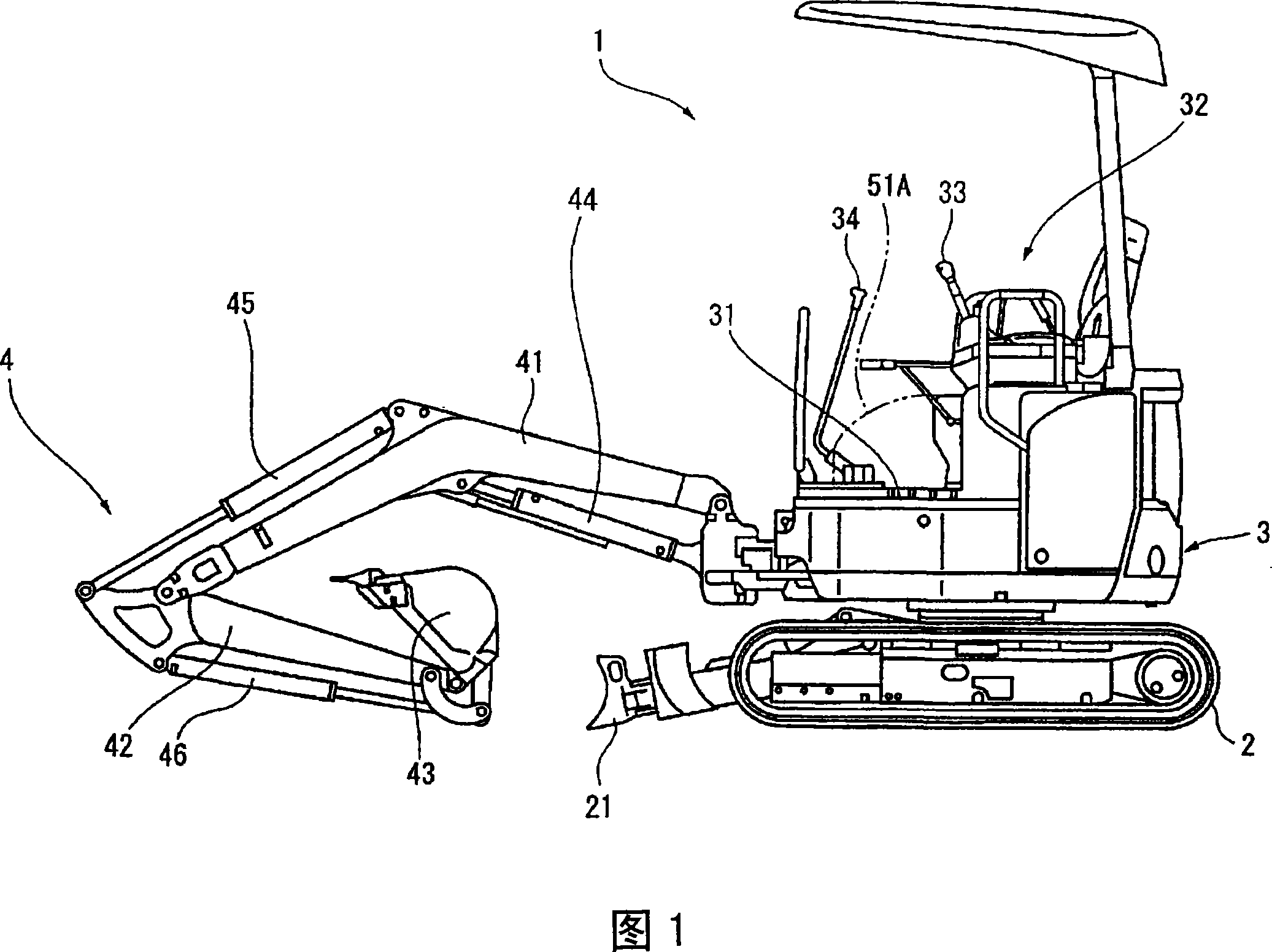 Hydraulic shovel