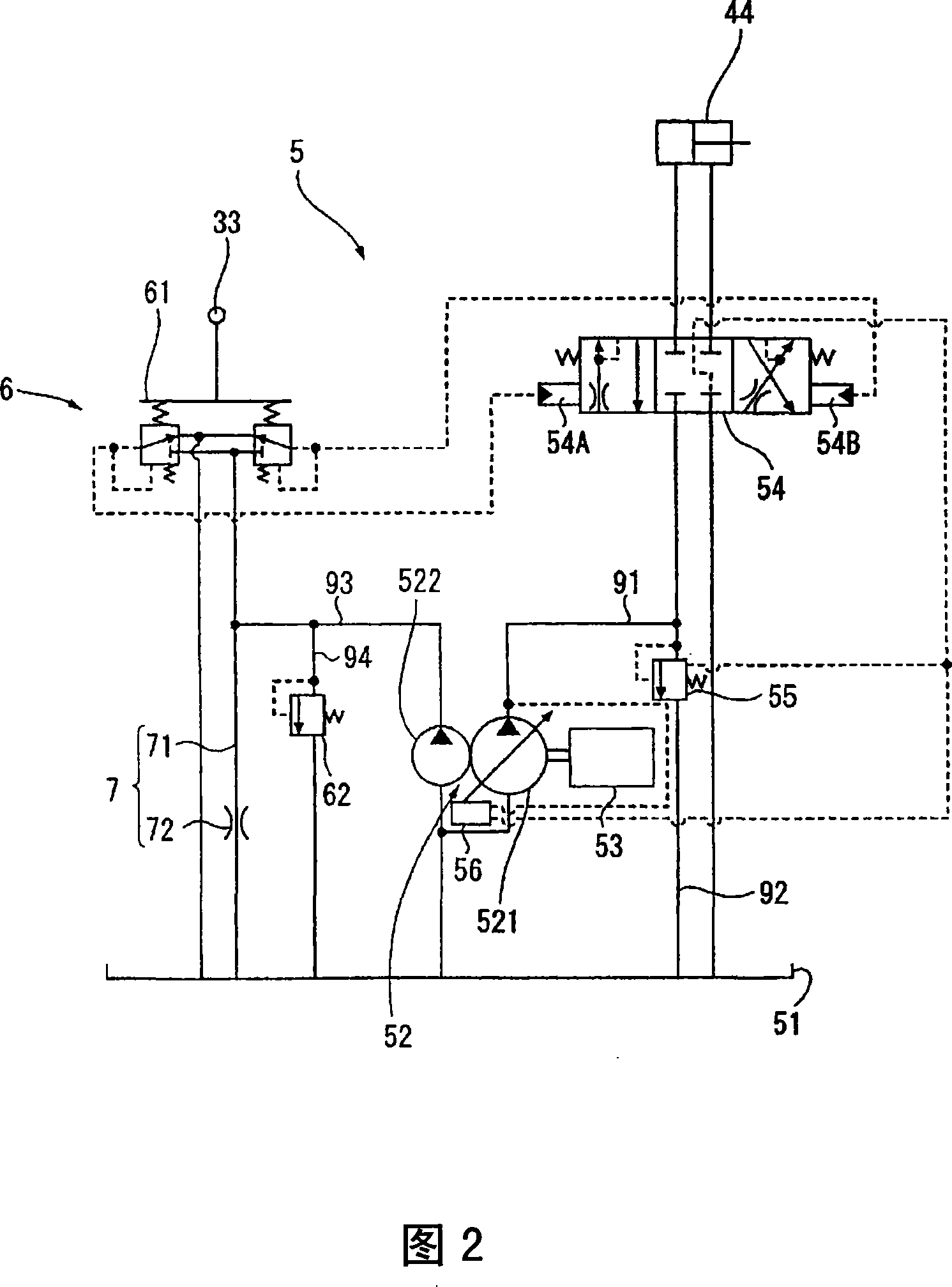 Hydraulic shovel