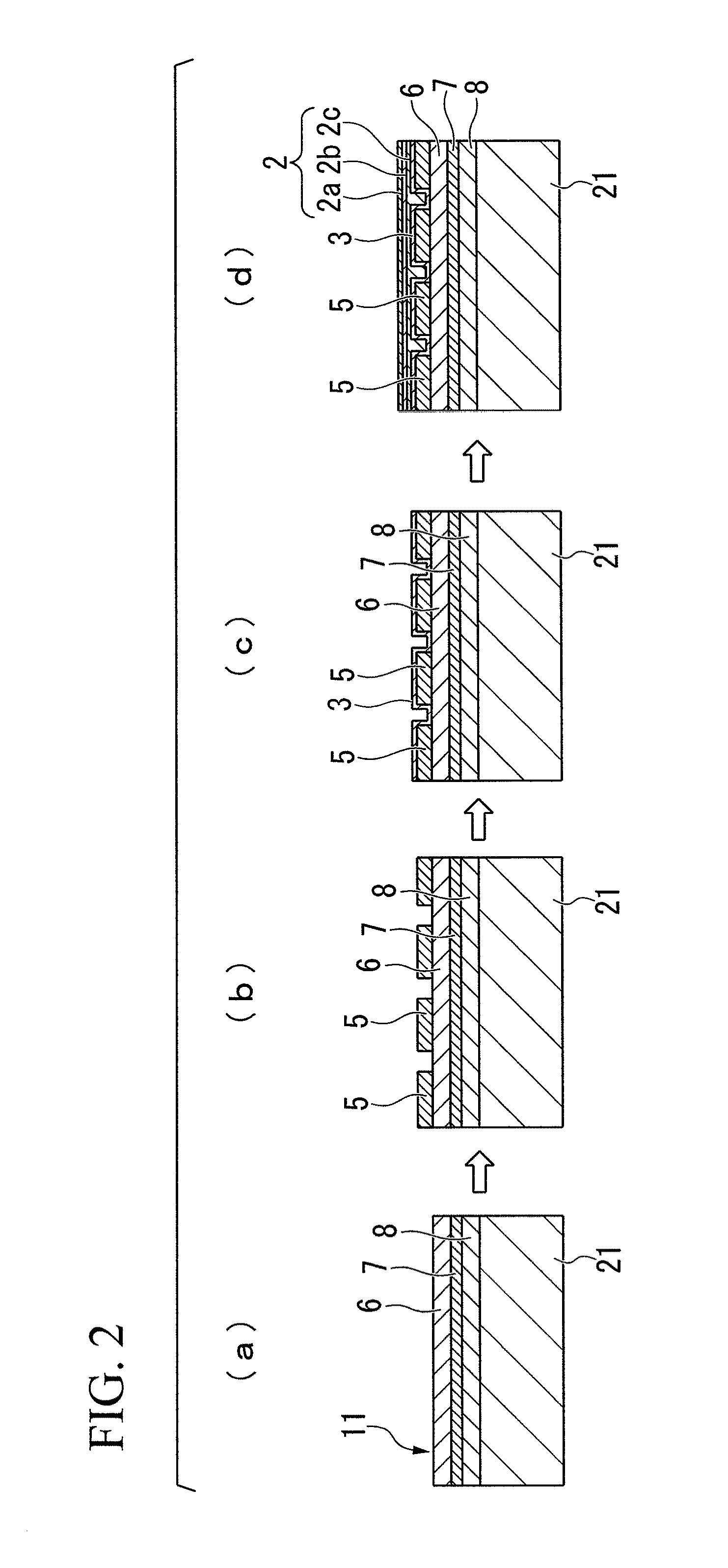 Method for producing light-emitting diode