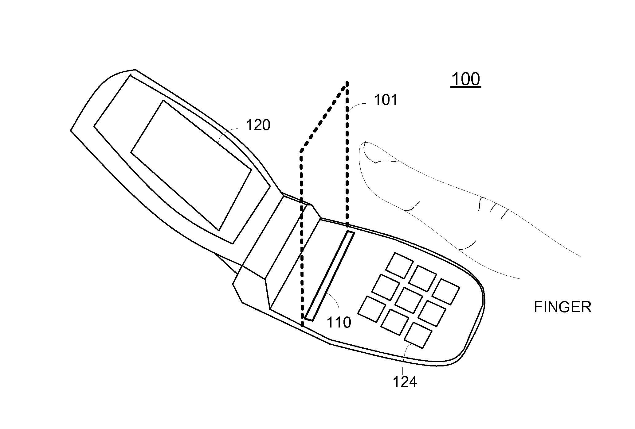 Method and apparatus for touchless control of a device