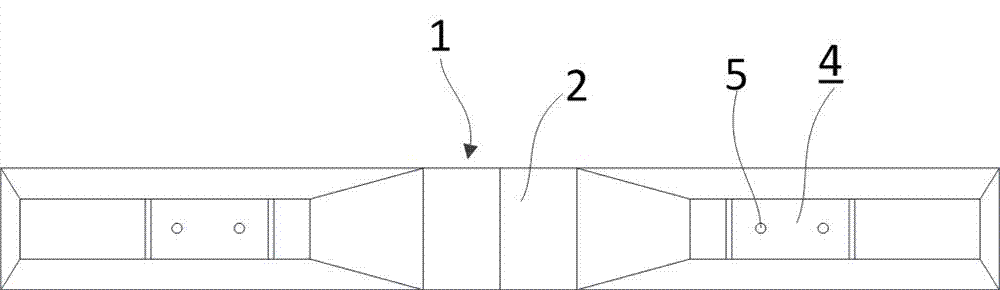 Piston-type particle-damping energy-dissipation vibration-reduction sleeper