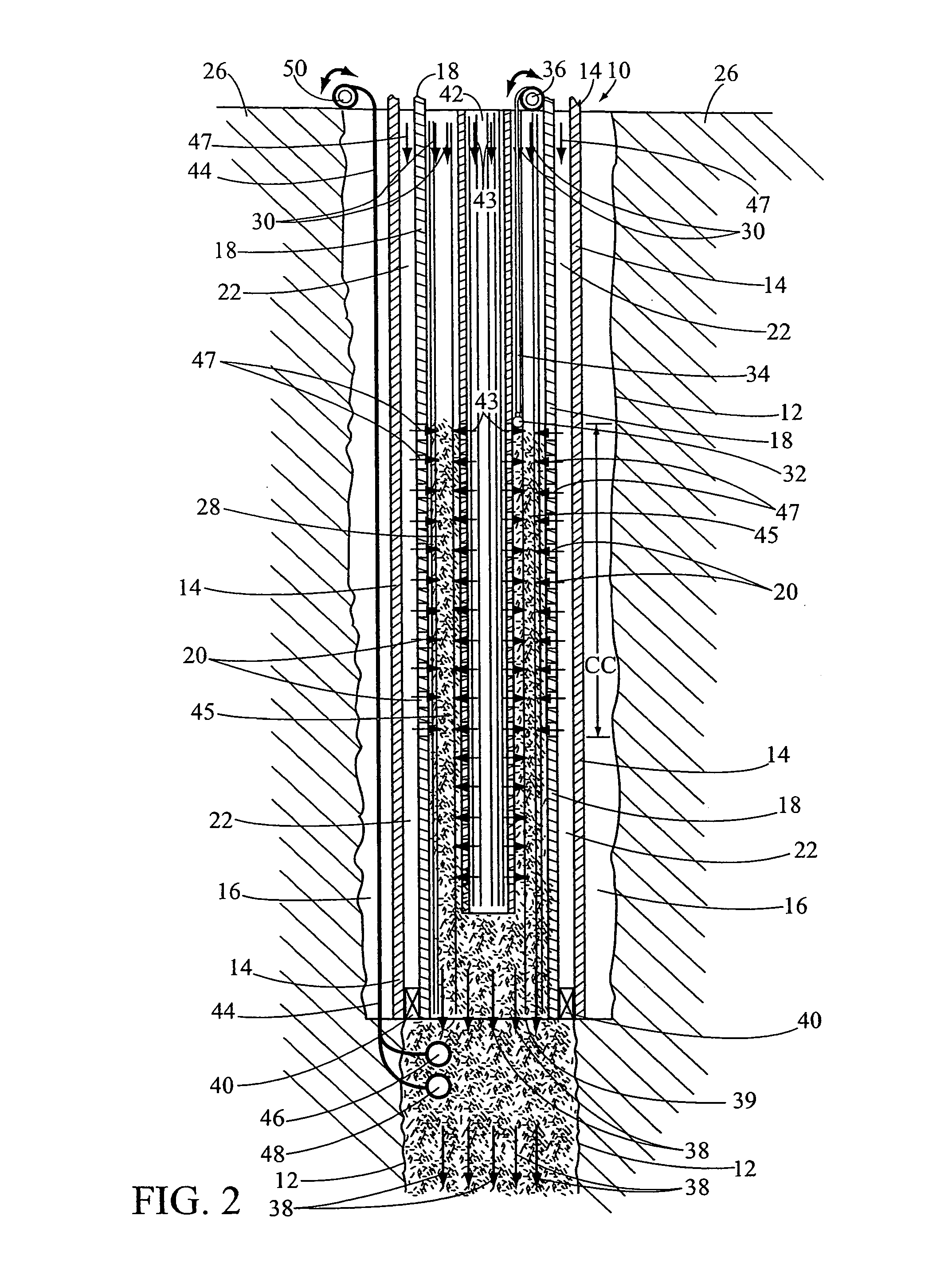 Downhole combustion unit and process for TECF injection into carbonaceous permeable zones