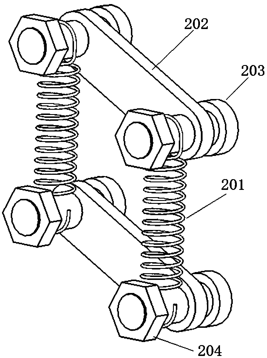 A bench for testing the braking system of automobiles and trains