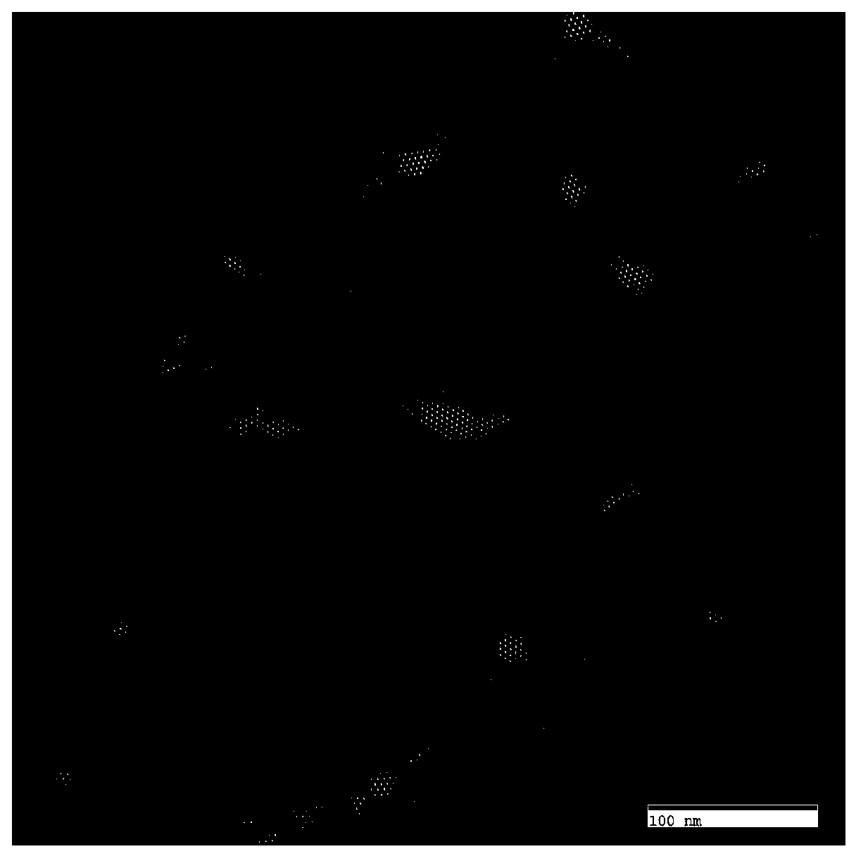 Metal doped mesoporous silicon-based molecular sieve nanosphere and preparation method thereof