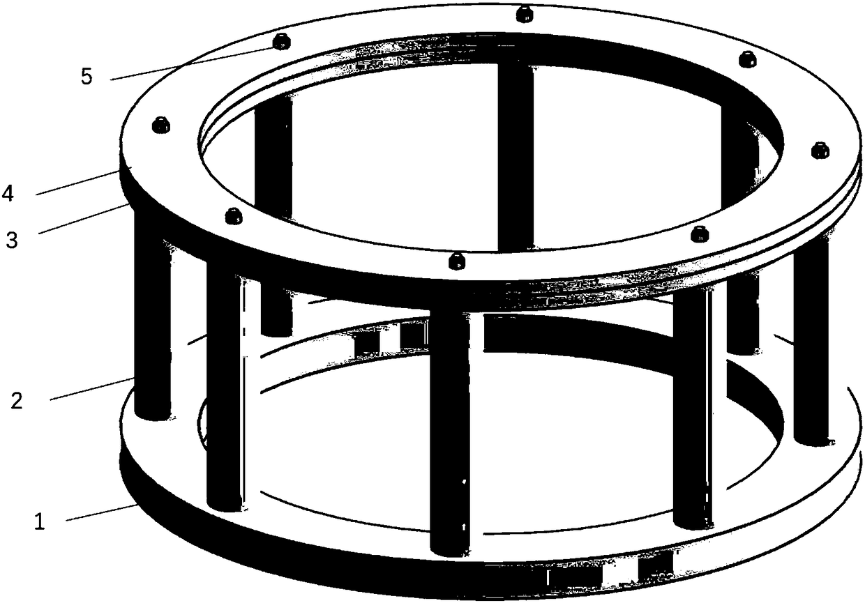 Electromagnetic progressive mold-free integral compound forming method and device for metal sheets