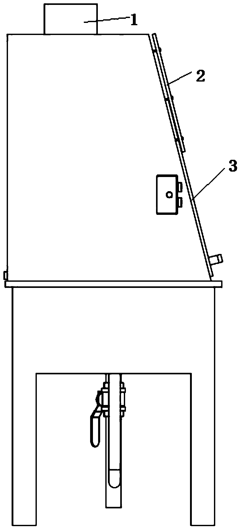 Automatic bubble cleaning system