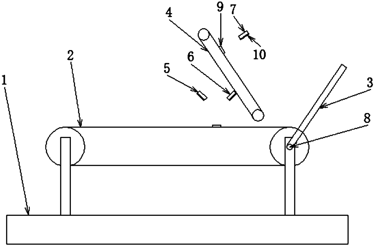 Workpiece visual detection device