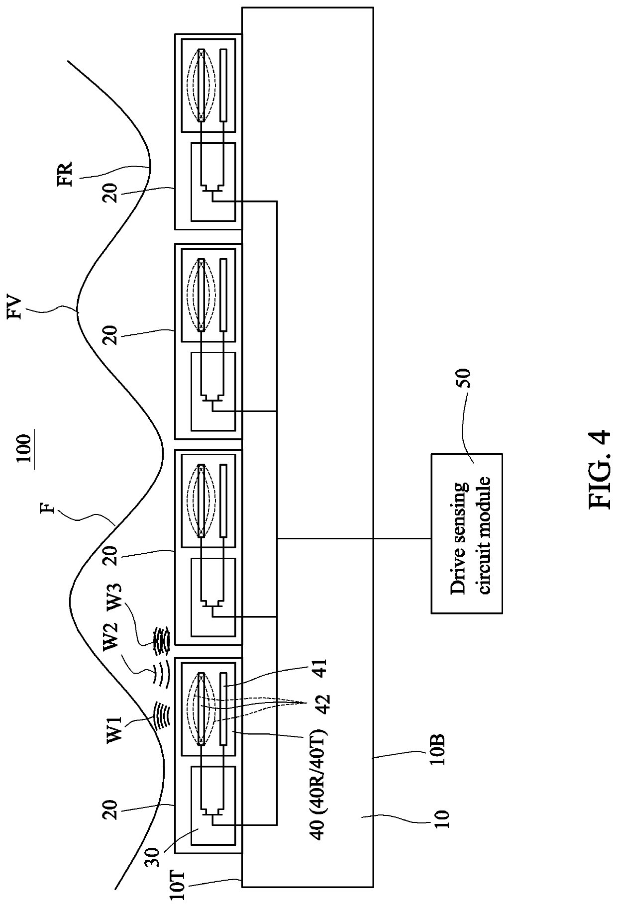 Pseudo-piezoelectric d33 vibration device and display integrating the same