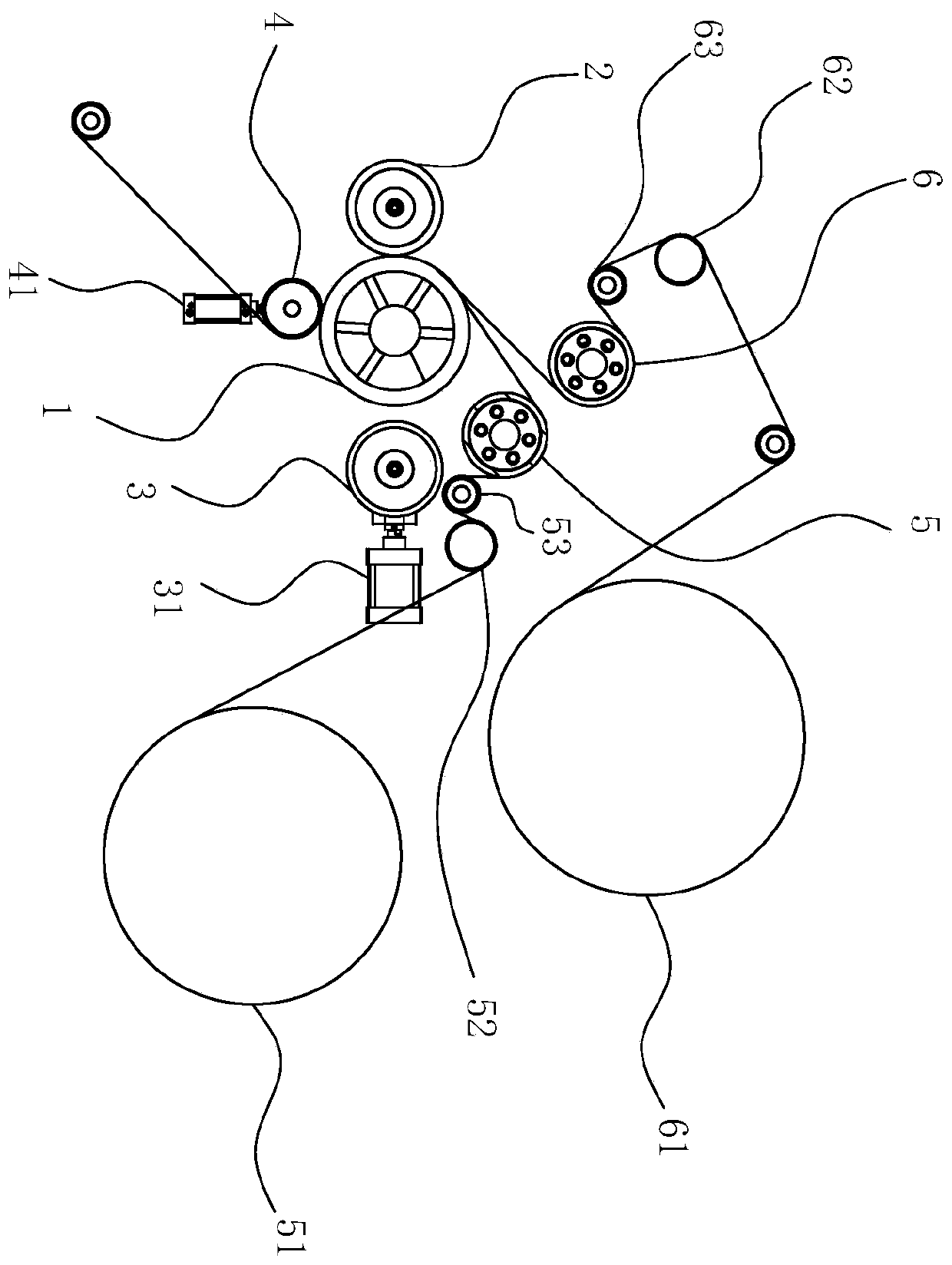 Cloth lamination device and method