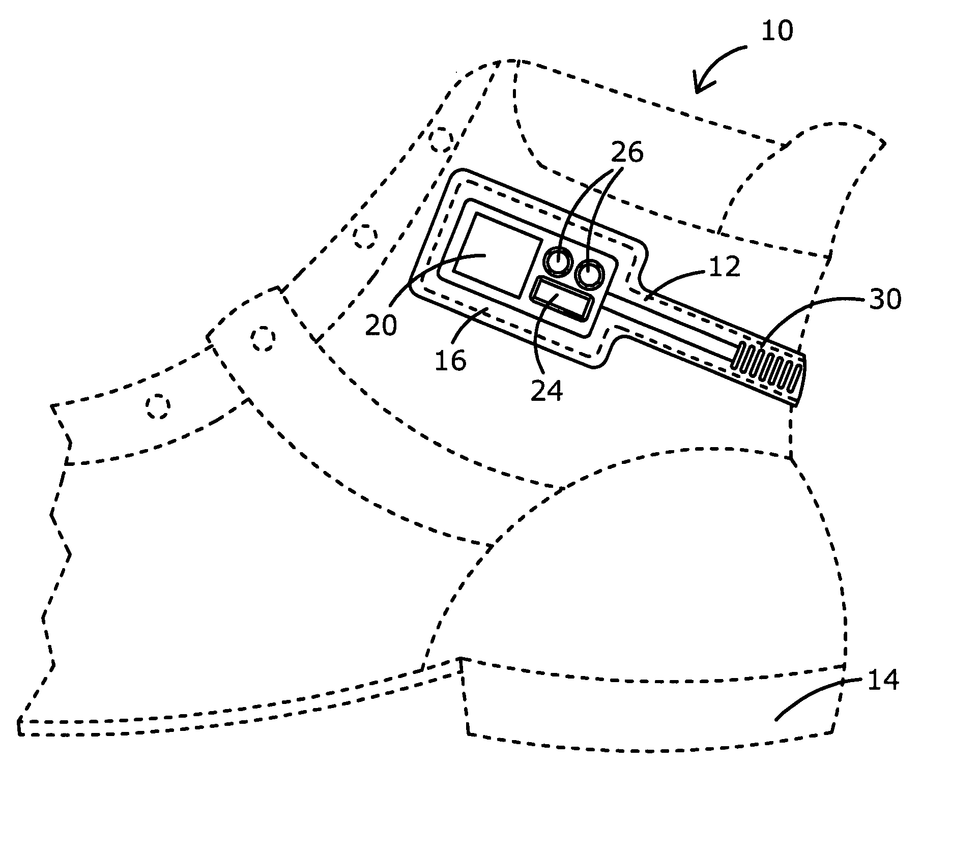 Covert alarm and locator apparatus for miners