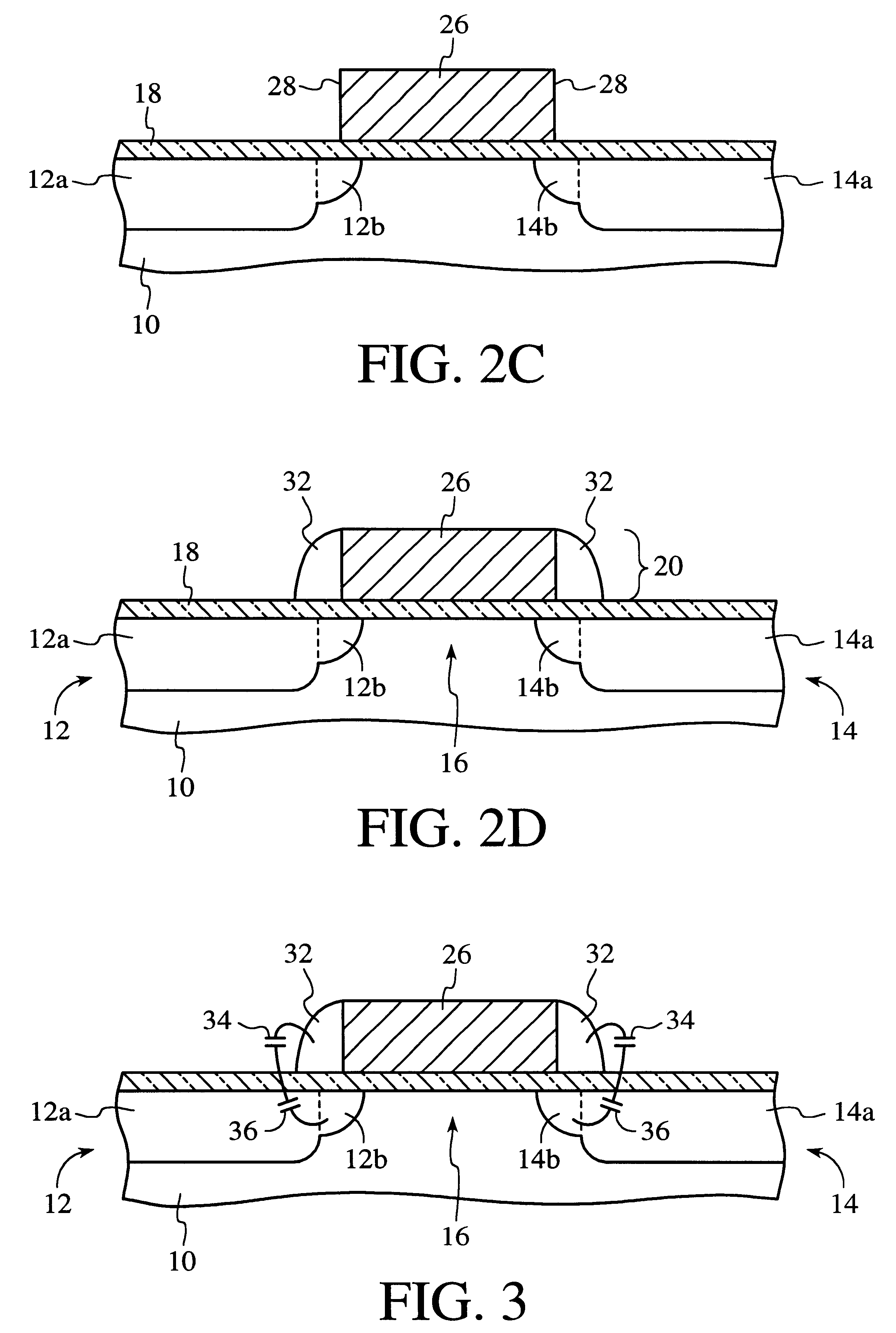 Depleted sidewall-poly LDD transistor