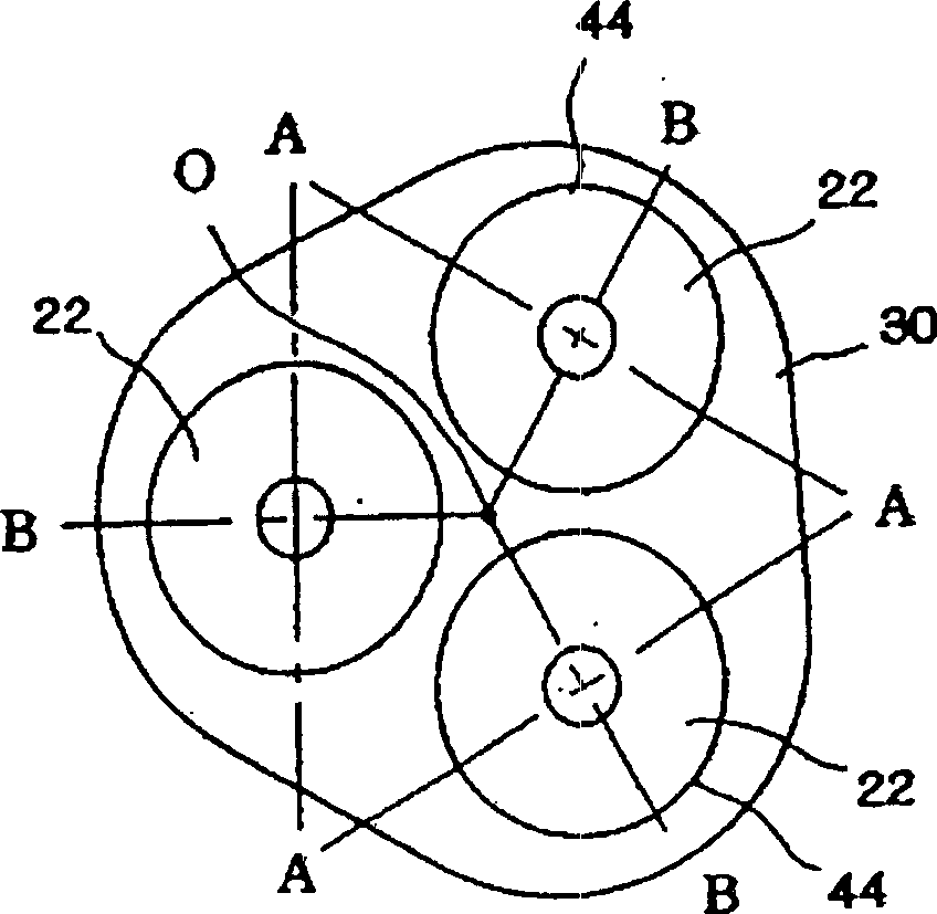 Electric rotary shaver