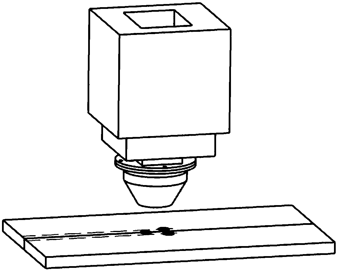 Laser welding method for plate composed of steel base body and pre-plating layer