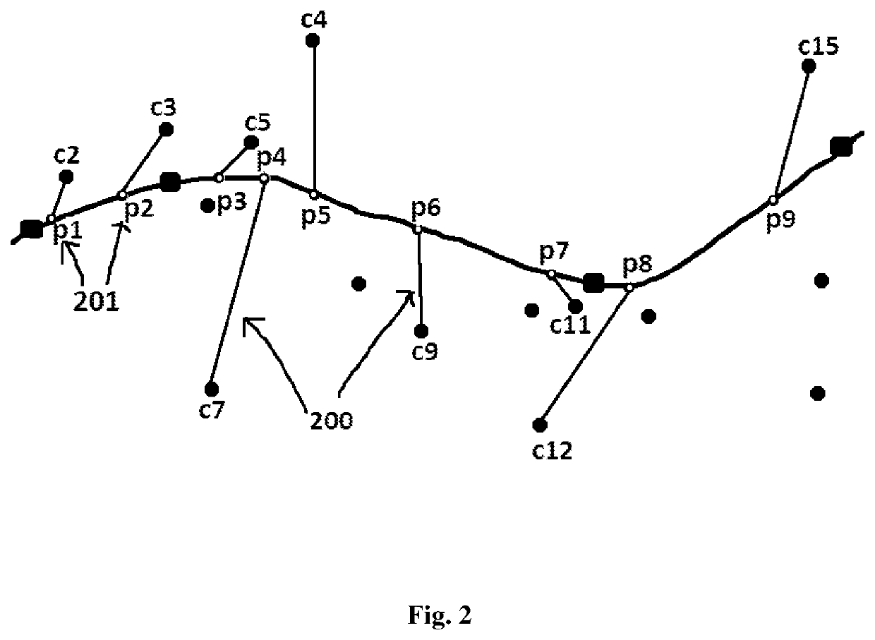 Offline method to determine location of a vehicle using mobile phones