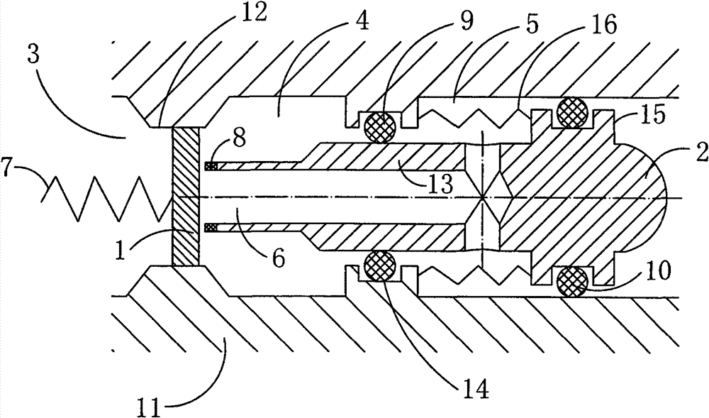 Valve used in shifting devices of engineering automobiles