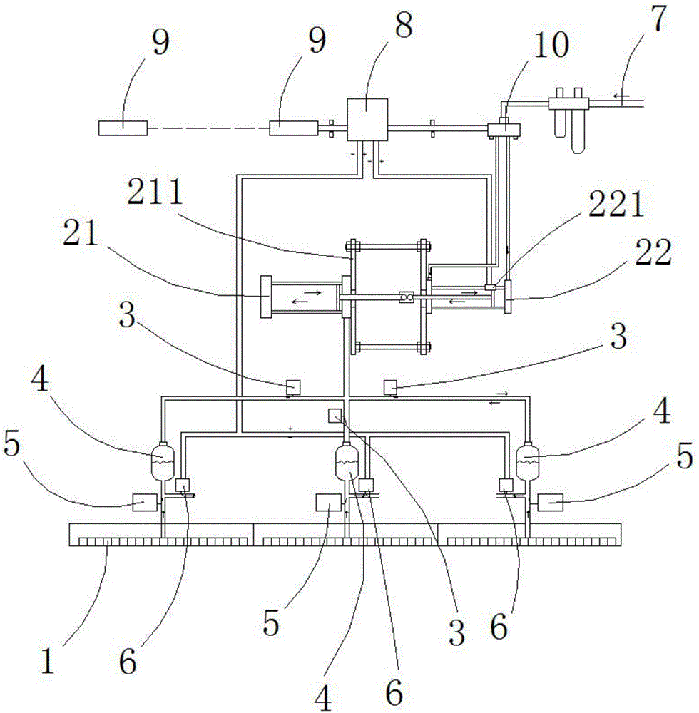 Ink adsorption system and working principle thereof