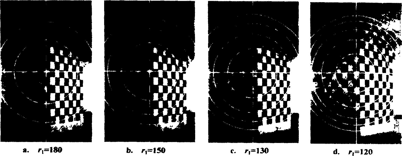 Precision-adjustable neural network camera calibrating method