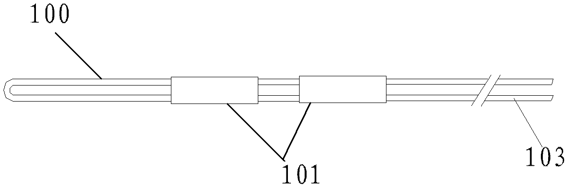 Branched sheath and blood vessel stent conveying and release device applying same