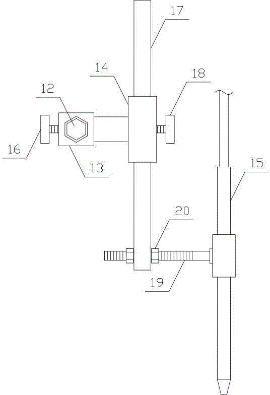 Round tube welding device