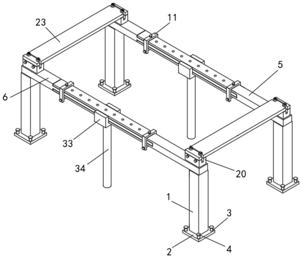 Production type factory building structure