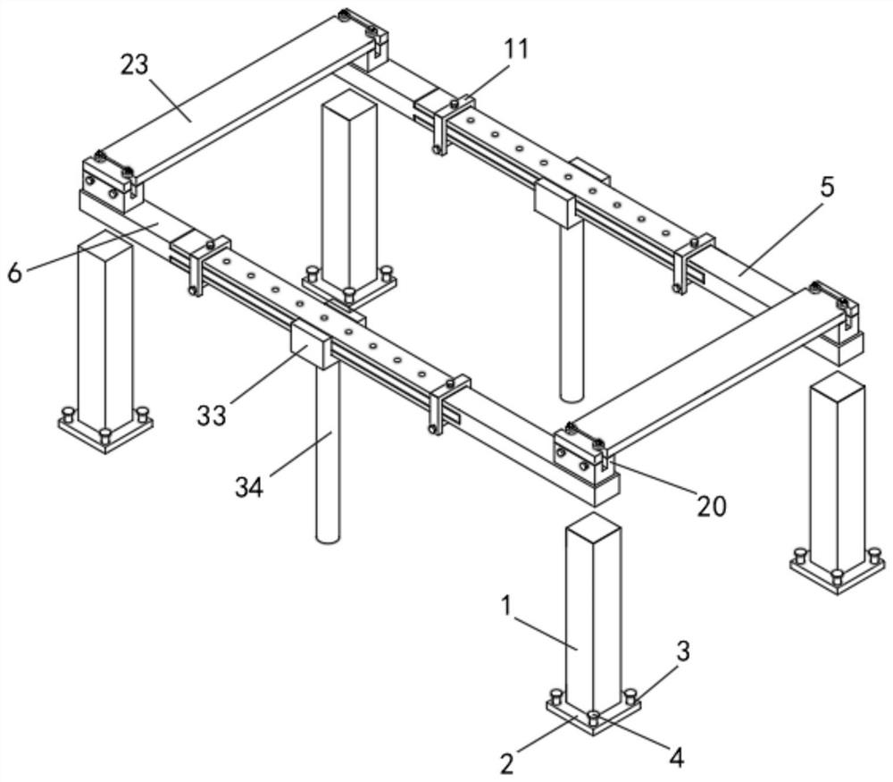 Production type factory building structure