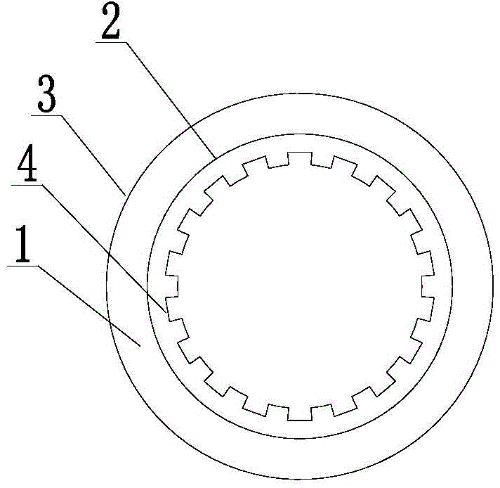 Inner liner material for industrial kiln furnace