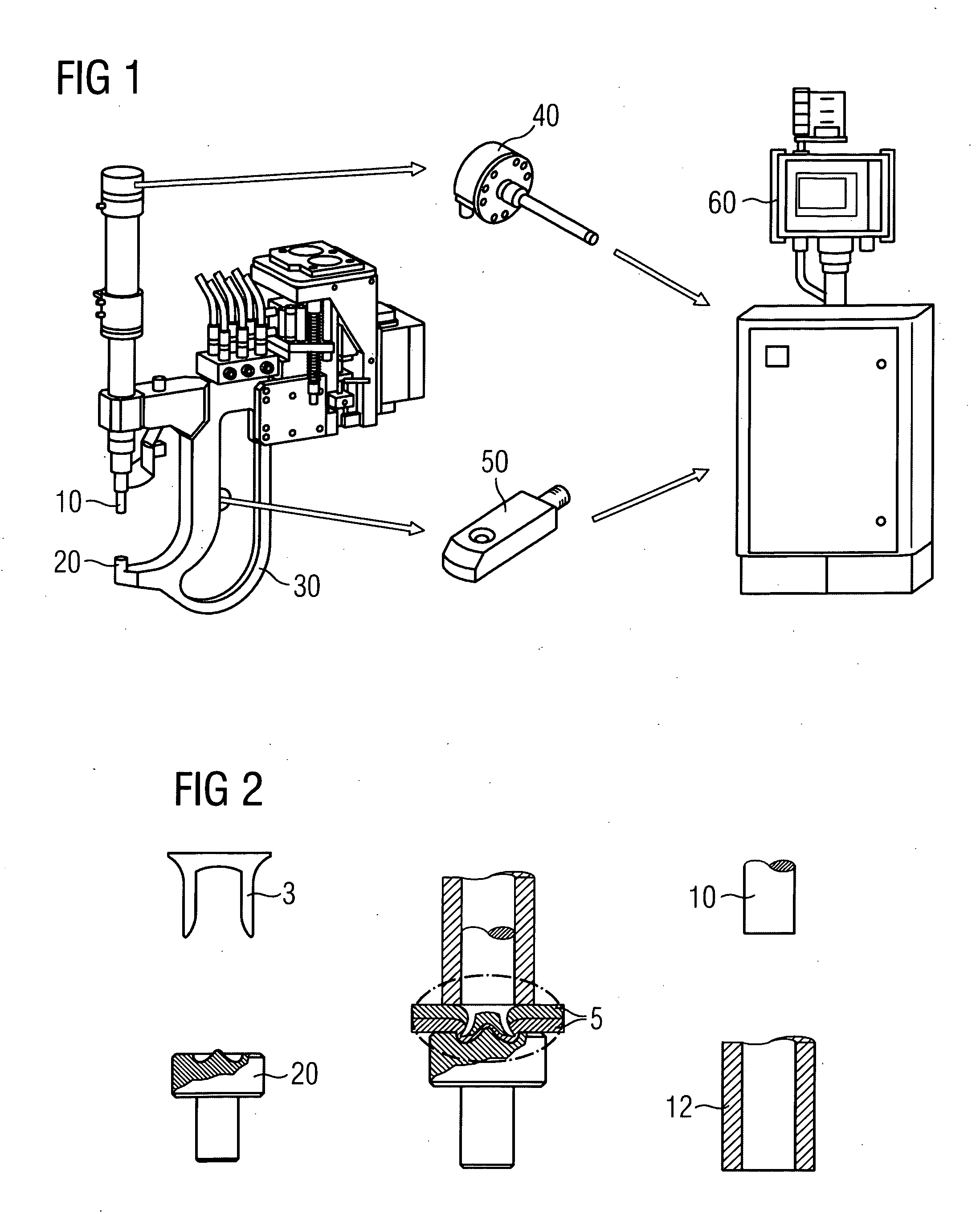 Online determination of the quality characteristics for punch riveting and clinching