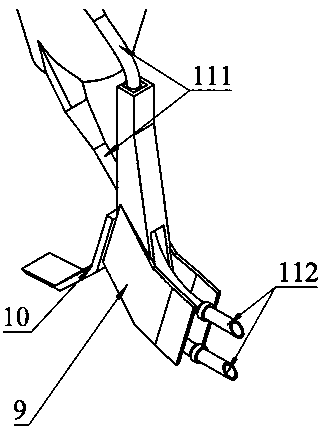 Gas-assisted layered deep fertilizing machine and using method