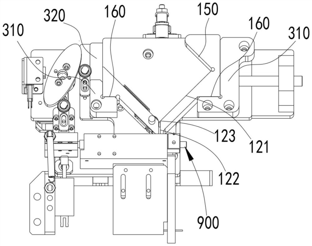 Rod body separation device and method and rod body assembly equipment and method