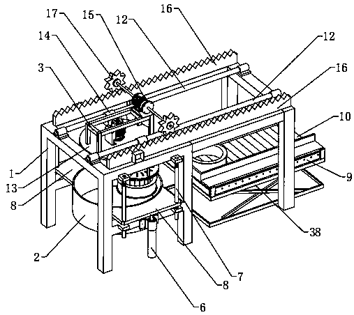 Heavy truck rim tumbling and polishing equipment