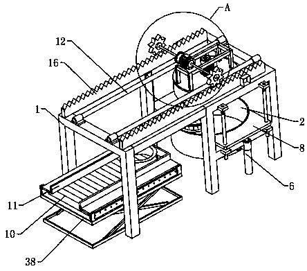 Heavy truck rim tumbling and polishing equipment