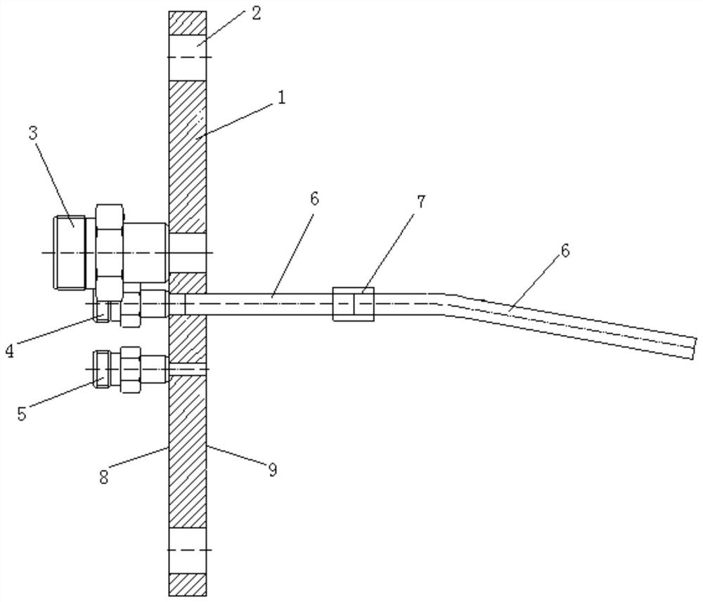 Low temperature test plugging device and method for back-flushing valve