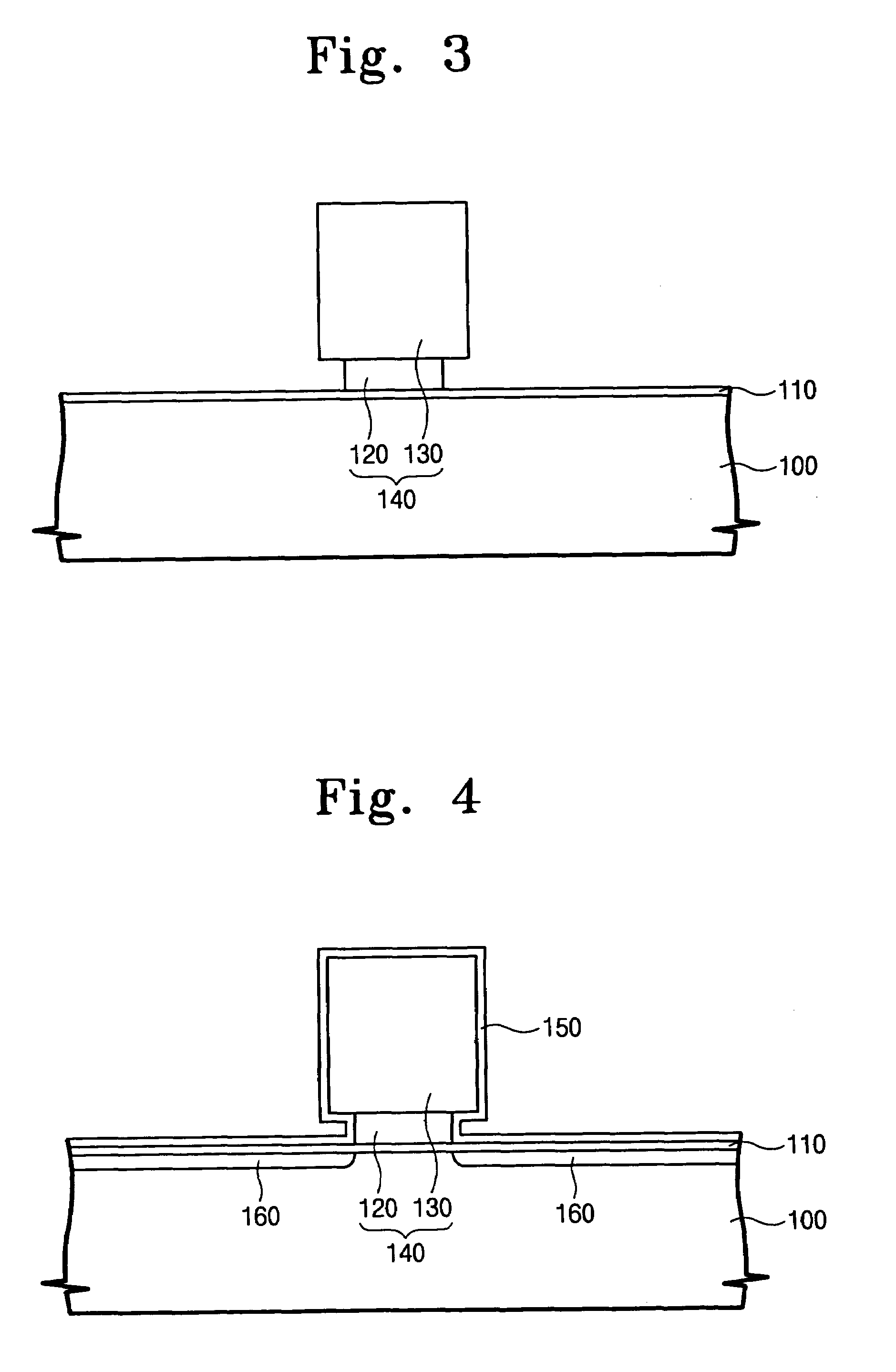 MOS transistor having a T-shaped gate electrode