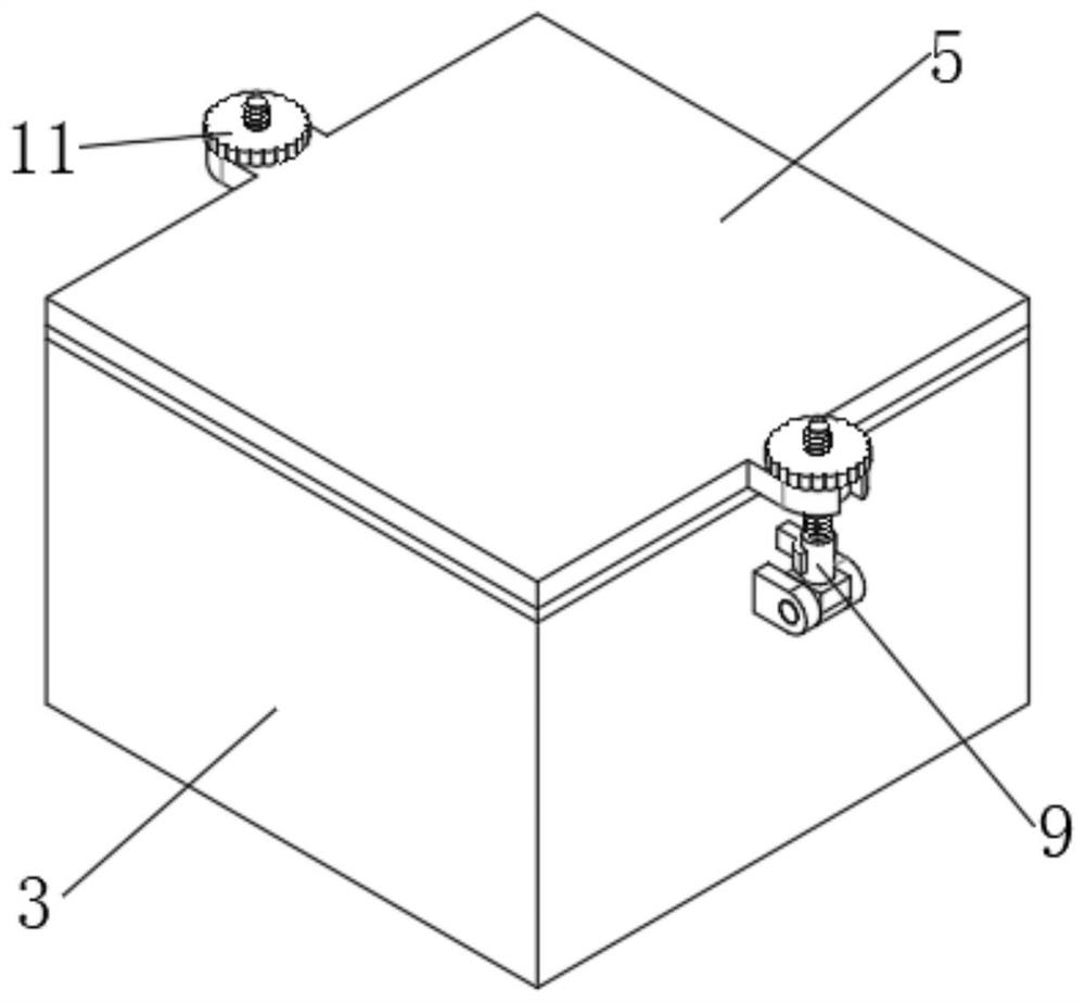 Damp-proof shock-absorbing storage device for electronic instrument devices