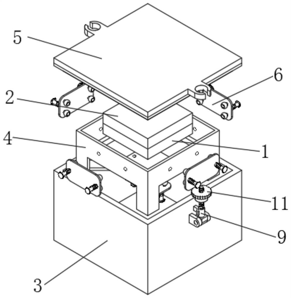 Damp-proof shock-absorbing storage device for electronic instrument devices