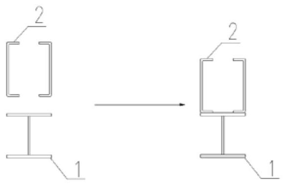 Novel prefabricated steel reinforced concrete L-shaped composite shear wall structure