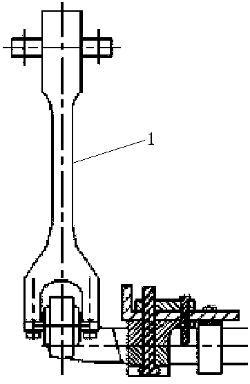 An anti-rolling device and its bogie