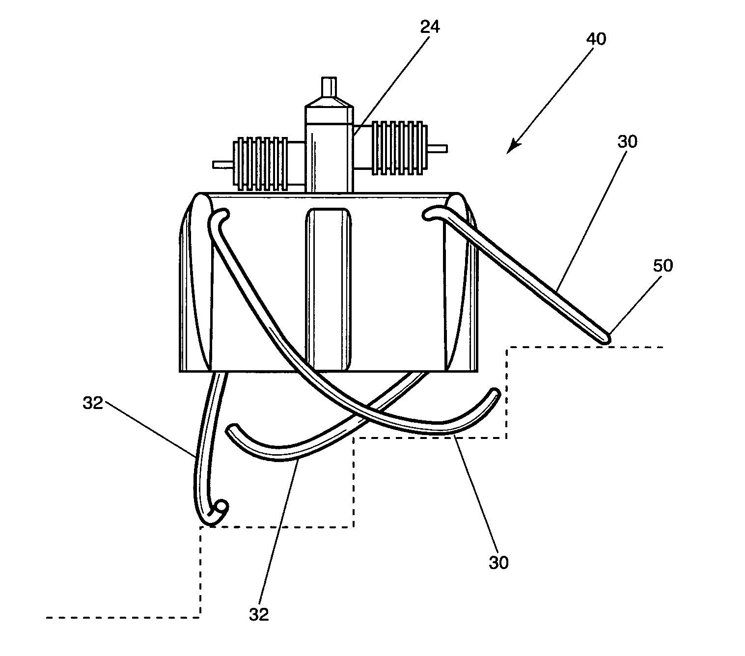 Landing gear for a hovercraft