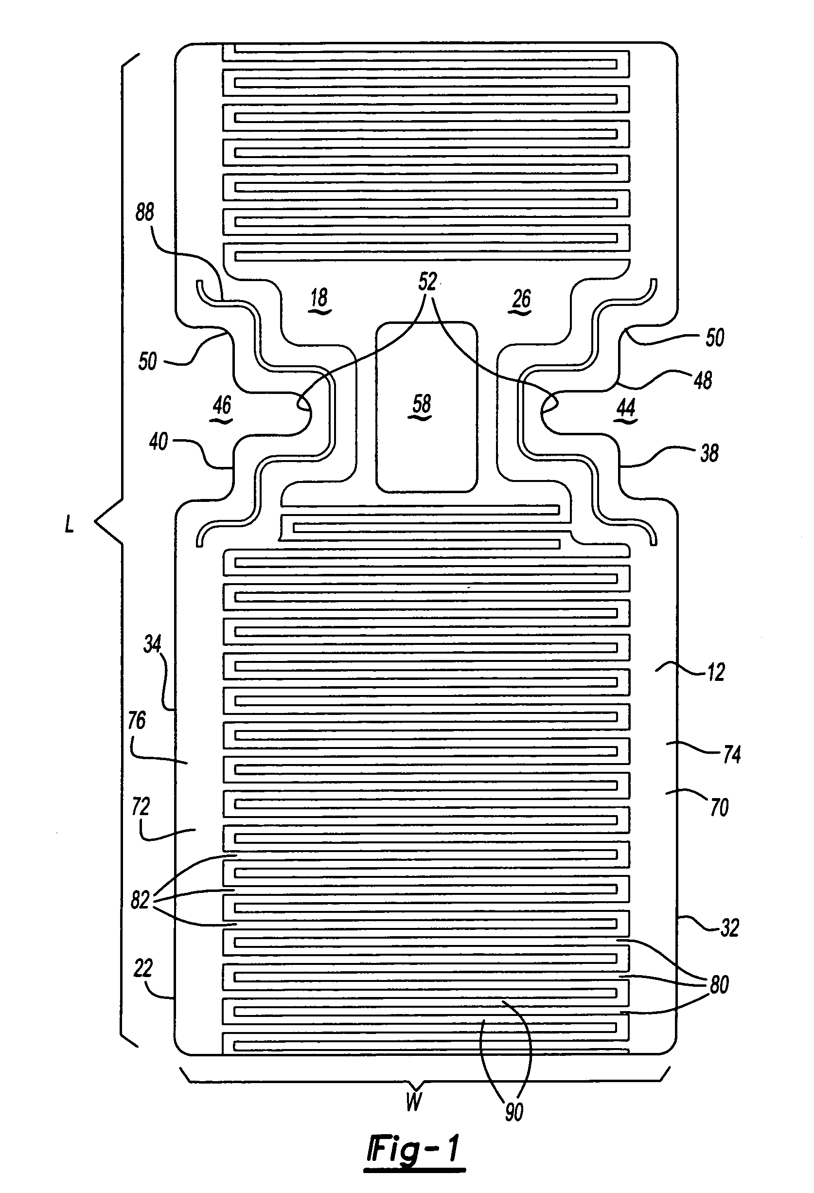 Heater for an automotive vehicle and method of forming same