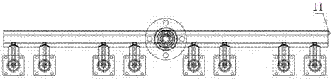 Ship gas engine double-wall pipe