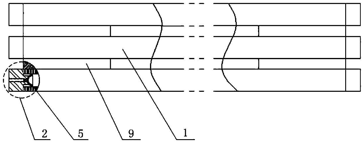 Dual ultrasonic heat pipe cooling device