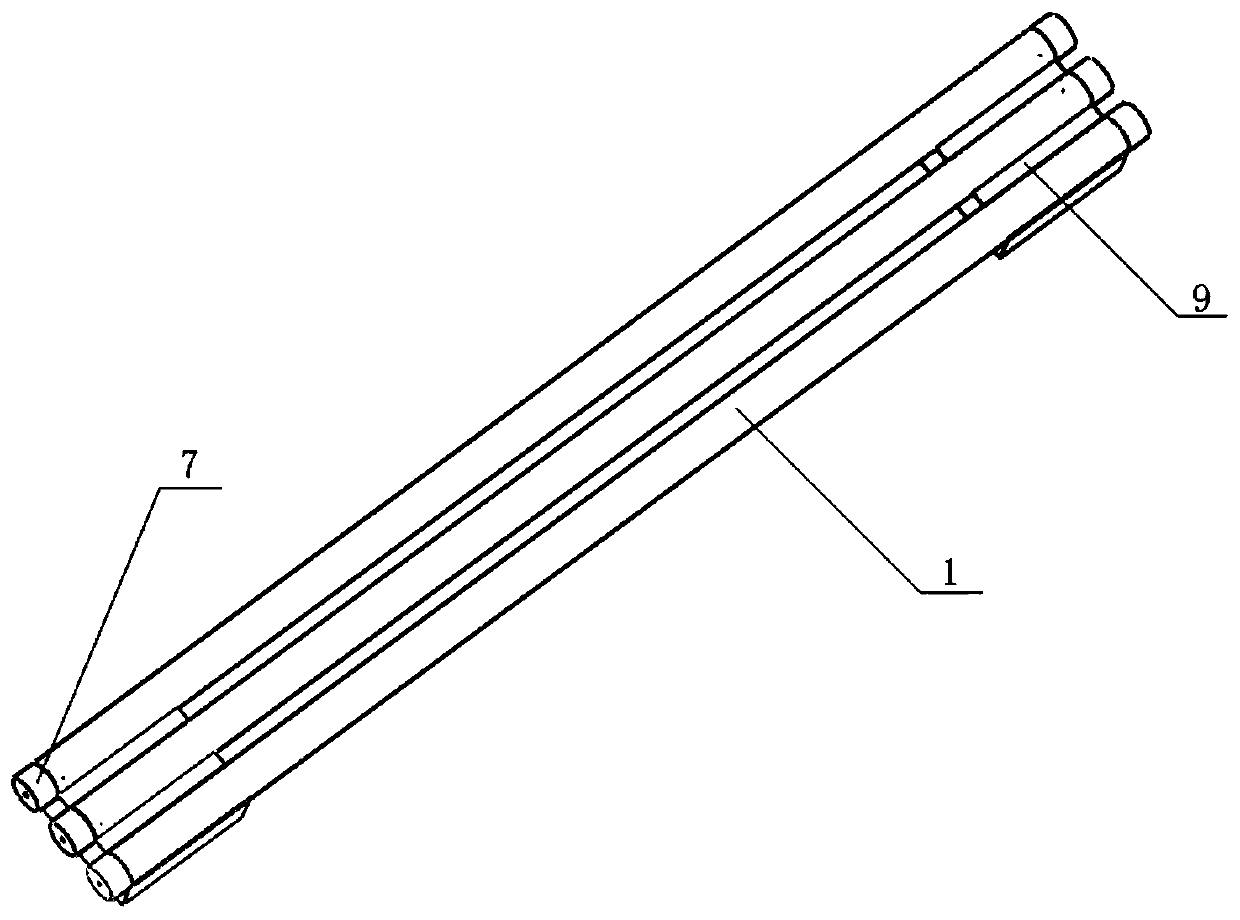 Dual ultrasonic heat pipe cooling device