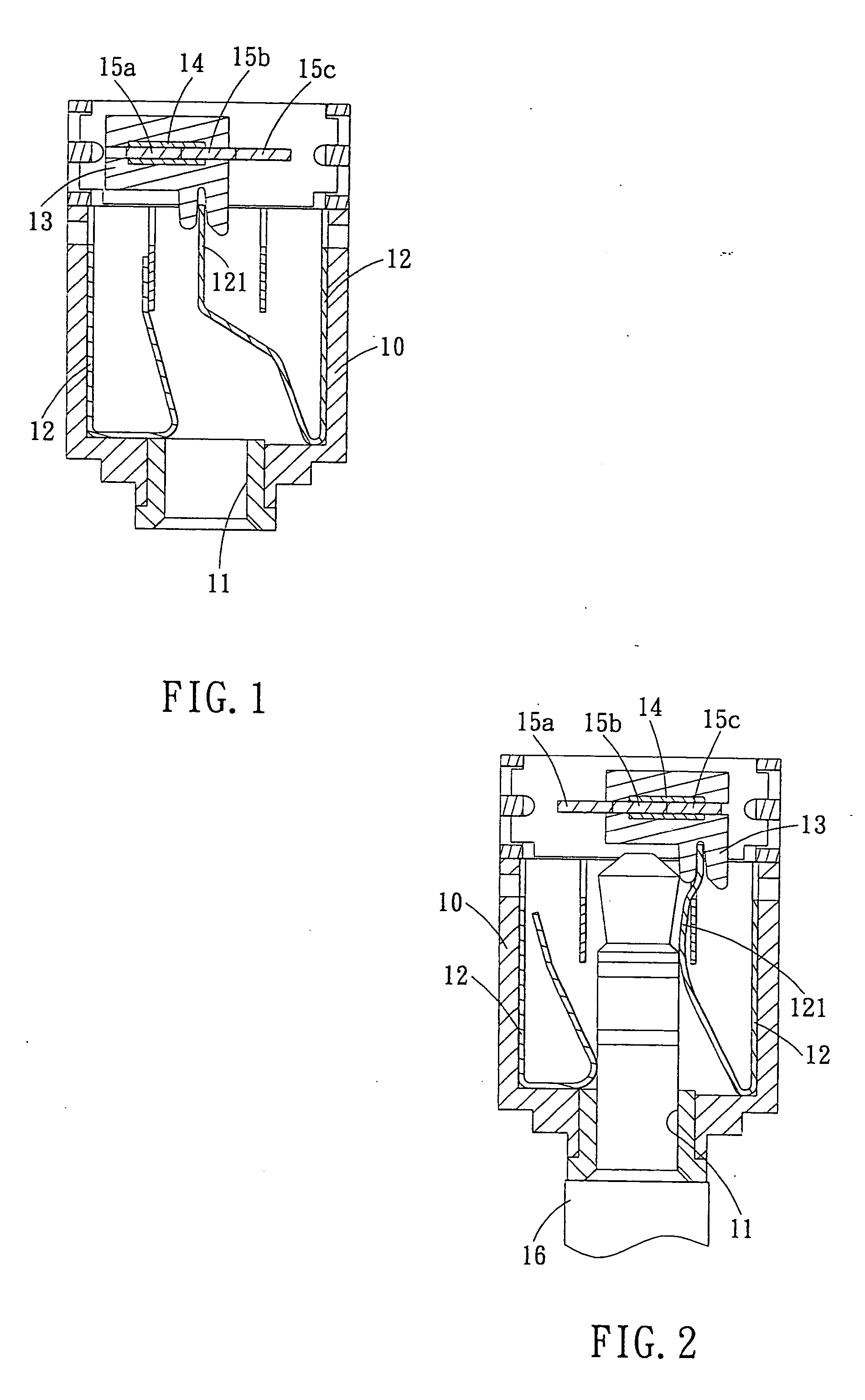 Earphone connector assembly