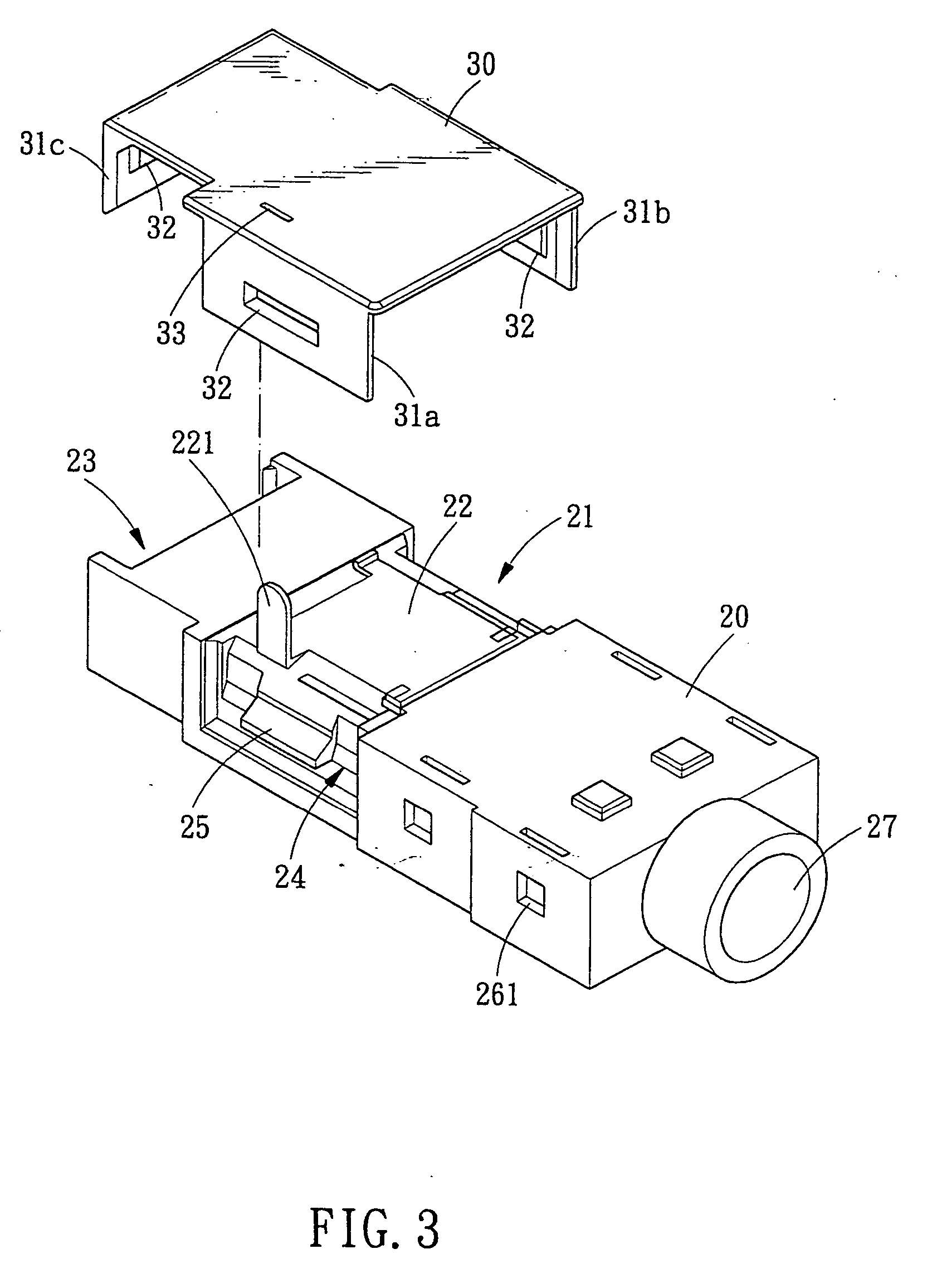 Earphone connector assembly