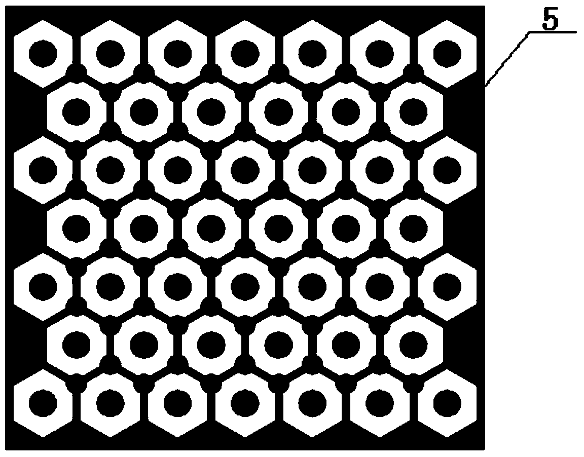 Photonic crystal of two-dimensional graphene-like duplex structure