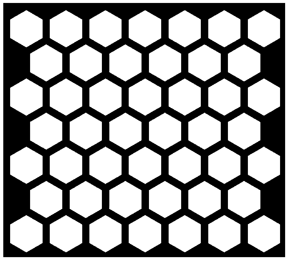 Photonic crystal of two-dimensional graphene-like duplex structure