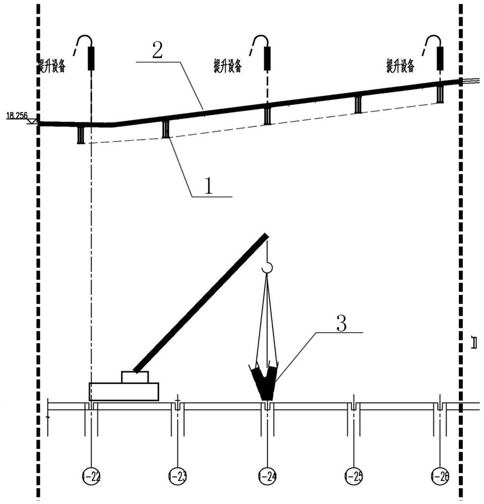 Construction method of cantilever aluminum alloy roof