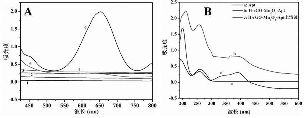 Electrochemical/colorimetric dual-mode GP73 detection method based on H-rGO-Mn3O4 nano-enzyme