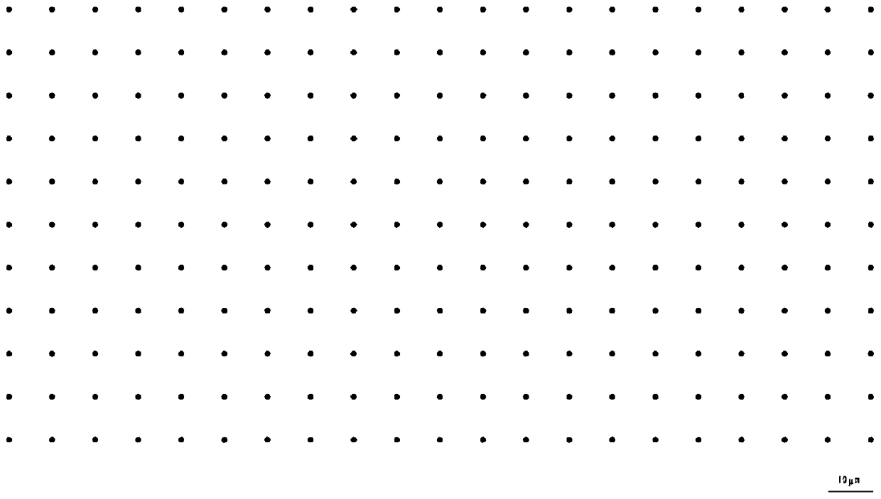 Method and system for manufacturing microscopic speckle in digital image correlation method by using femtosecond laser