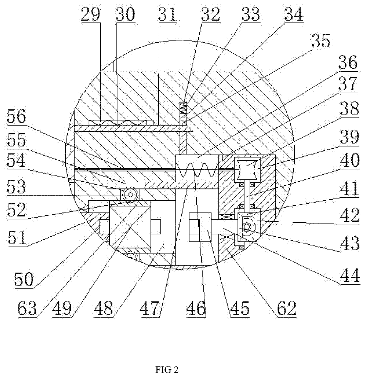 Air jet type pipeline decontamination machine